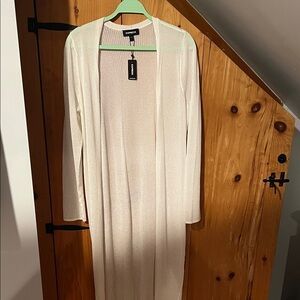 Express White Duster